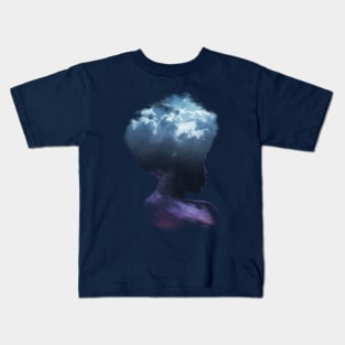 HEAD ON THE CLOUDS Kids T-Shirt